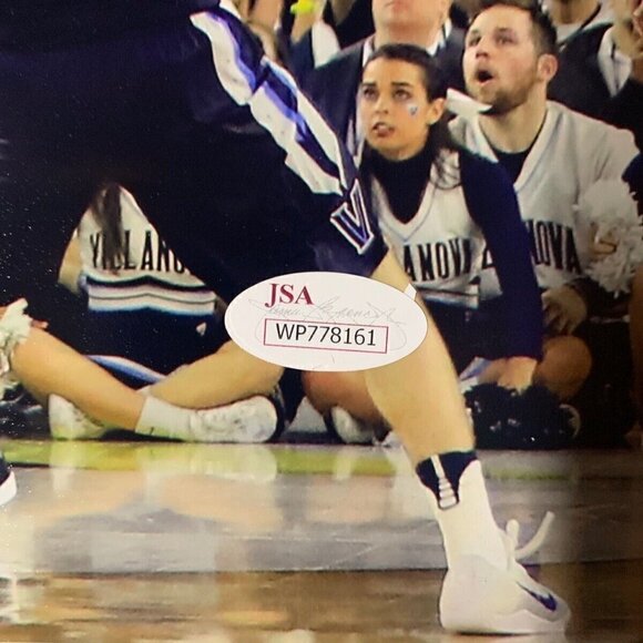 Kris Jenkins Autograph Signed Villanova Drawn Play The Shot 16x20 Photo JSA - Picture 2 of 4